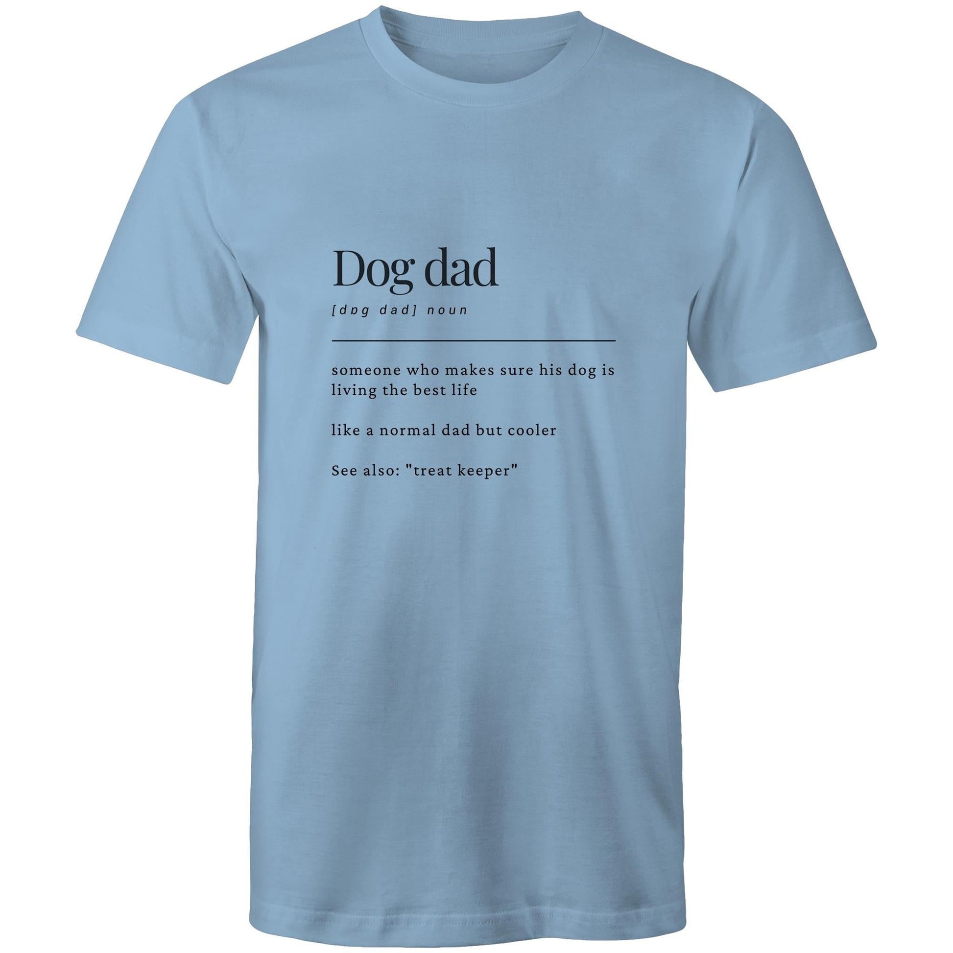 Mens T-Shirt Dog Dad 
