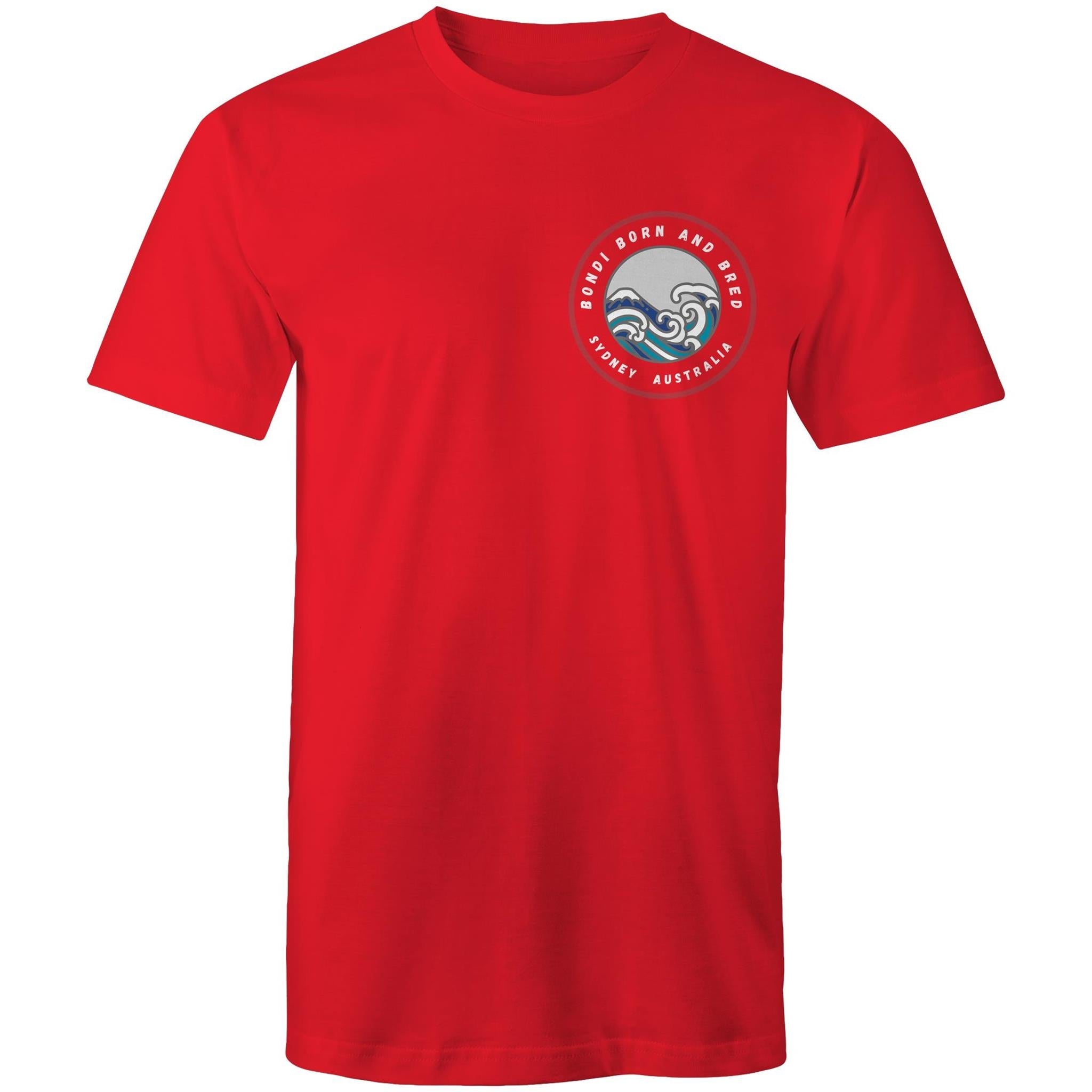 AS Colour Staple - Mens T-Shirt Bondi Born and Bred custom logo front and back (Copy) Ogo Merch