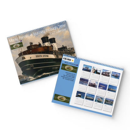 Manly Ferries Journey Through Time 2027 Wall Calendar - Lost Manly Shop