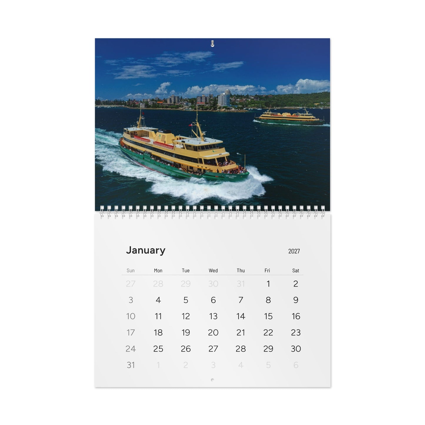 The MV Collaroy Calendar 2027 Celebrating an Australian Icon - Lost Manly Shop