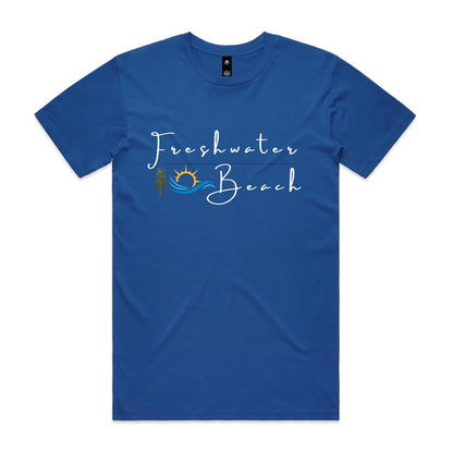 Freshwater Beach Logo Collection Comfy Cotton Tee - Lost Manly Shop