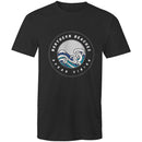 Northern Beaches Ocean Vibing custom logo printed on AS Colour Staple - Mens T-Shirt 
