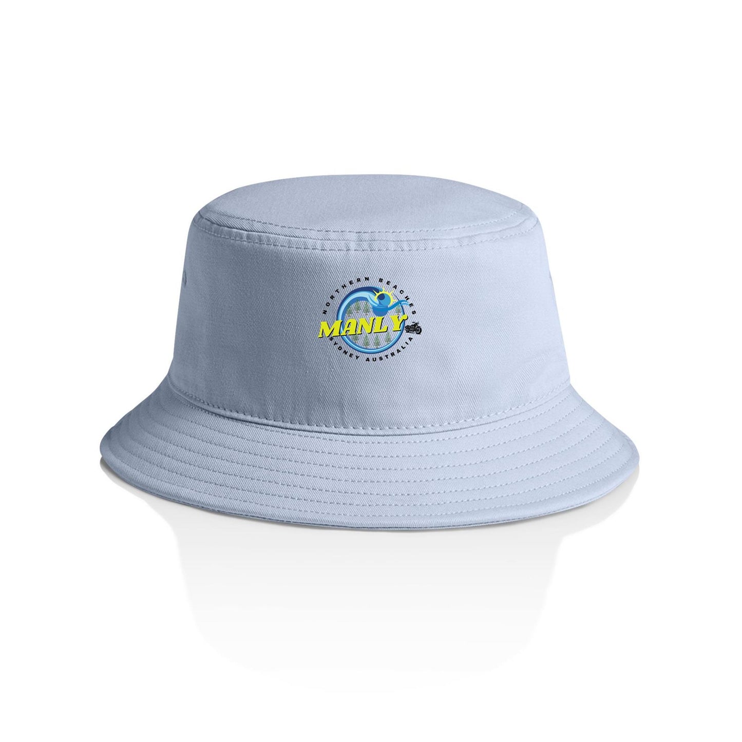 Lost Manly custom logo The Manly Barry AS Colour Bucket Hat - Lost Manly Shop
