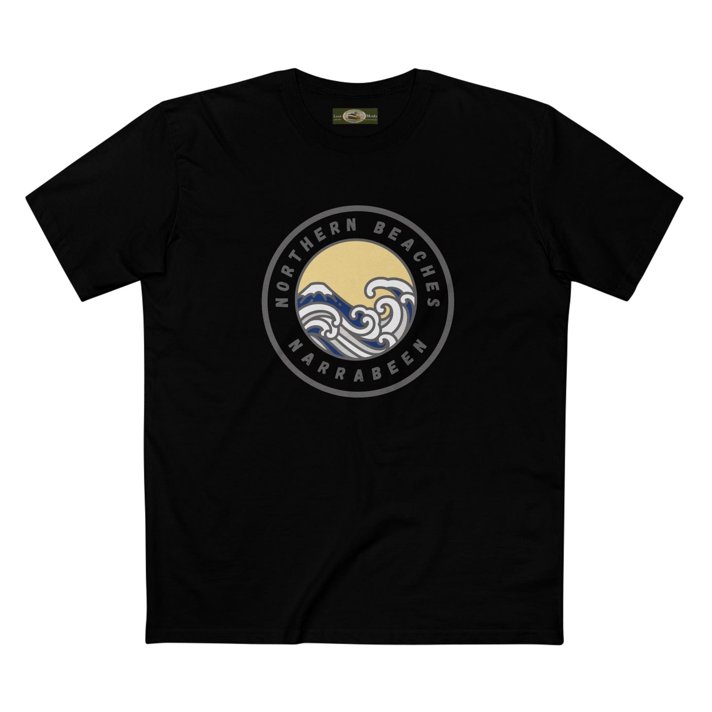 Narrabeen Northern Beaches Sydney Australia Printed Logo T-Shirt Printify