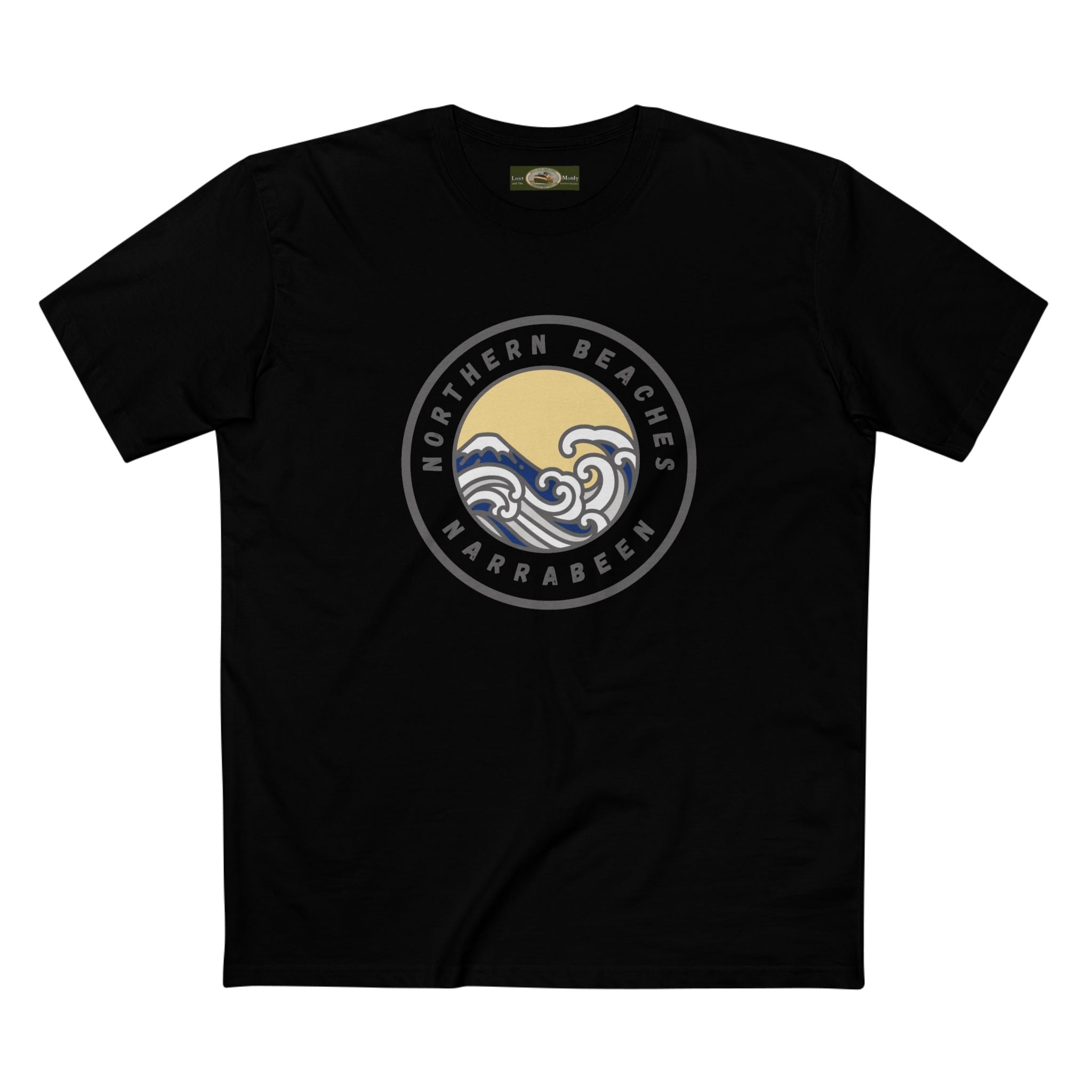 Narrabeen Northern Beaches Sydney Australia Printed Logo T-Shirt Printify