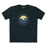 T-Shirt Northern Beaches Harbord Born n Bred n Led Astray Custom Logo Front Printify