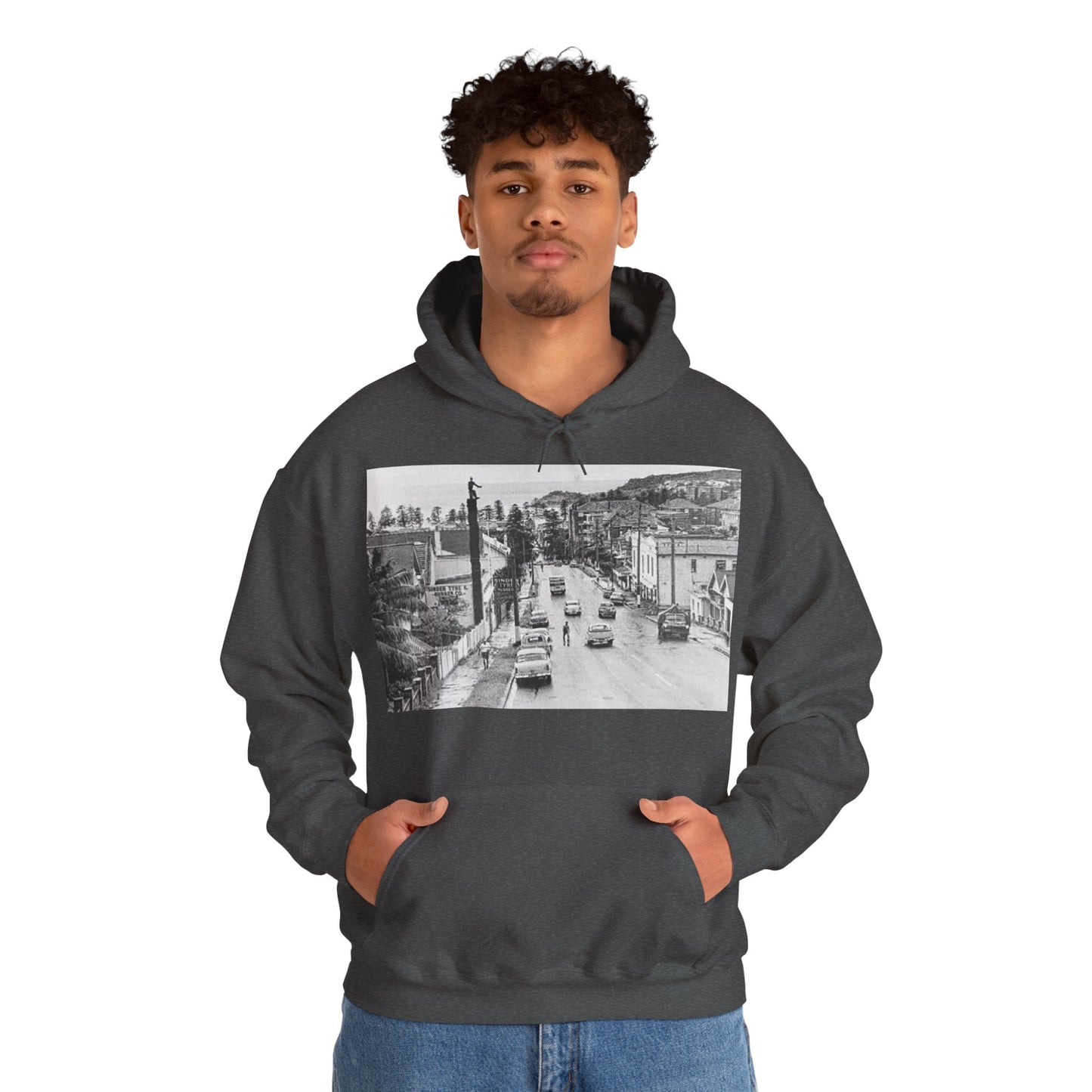 Lost Manly Custom Designed Vintage Print Hoodies - Front, Back or Both!