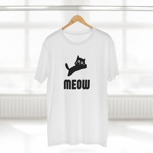 Meow Kitty Graphic Tee - Nostalgic Gen X T-Shirt, Vintage Style Tee, Gift for Generation X, Casual Wear, Retro Shirt 