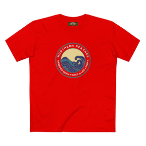 Harbord Born and Bred Northern Beaches Sydney Australia Printed Logo T-Shirt Printify