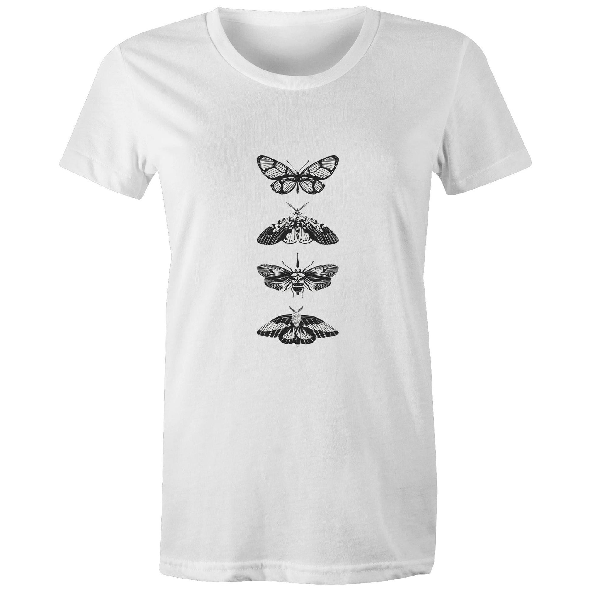 Women's Maple Tee Butterflies 