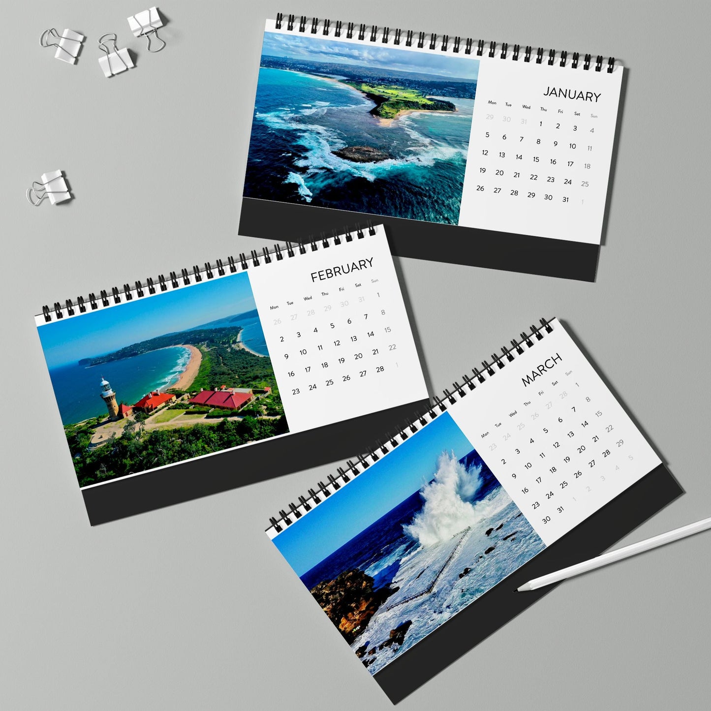 Desk Calendar 2026 
