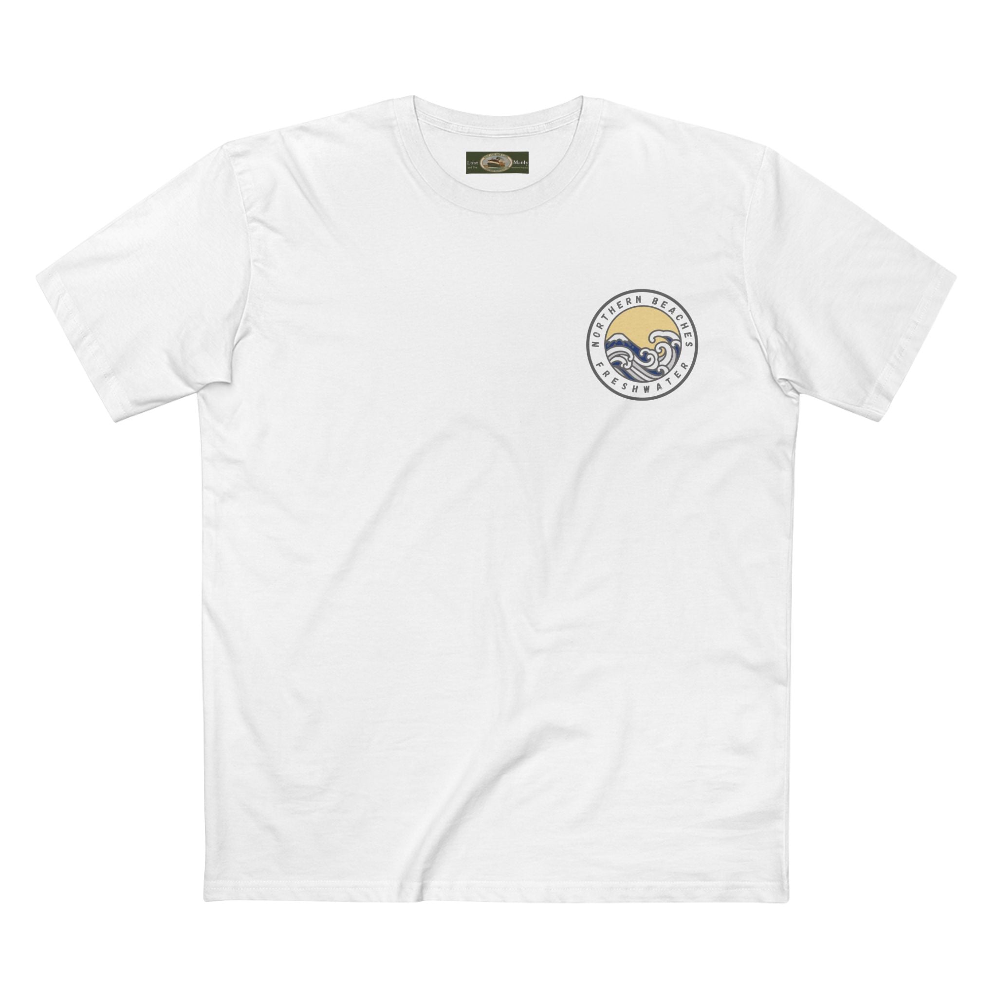 Freshwater Northern Beaches Sydney Australia Printed Logo T-Shirt Printify