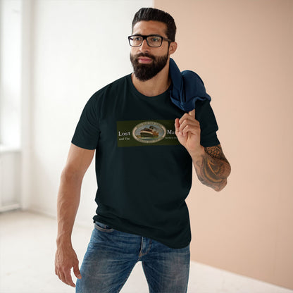 Lost Manly T-Shirt Original Lost Manly Trademark Custom Logo Limited Edition - Lost Manly Shop
