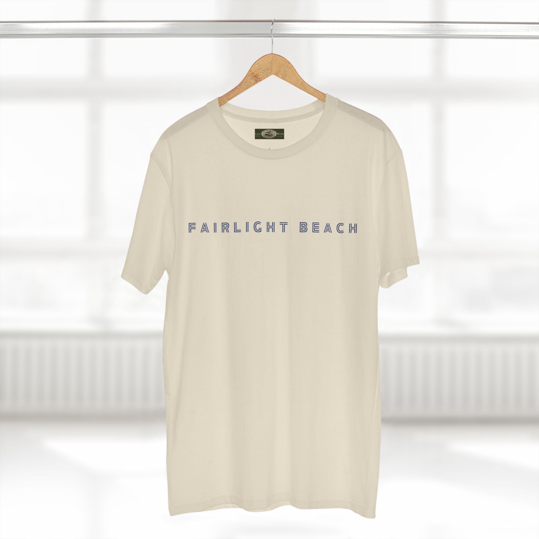 Fairlight Beach Northern Beaches Sydney Australia Printed Logo T-Shirt Printify