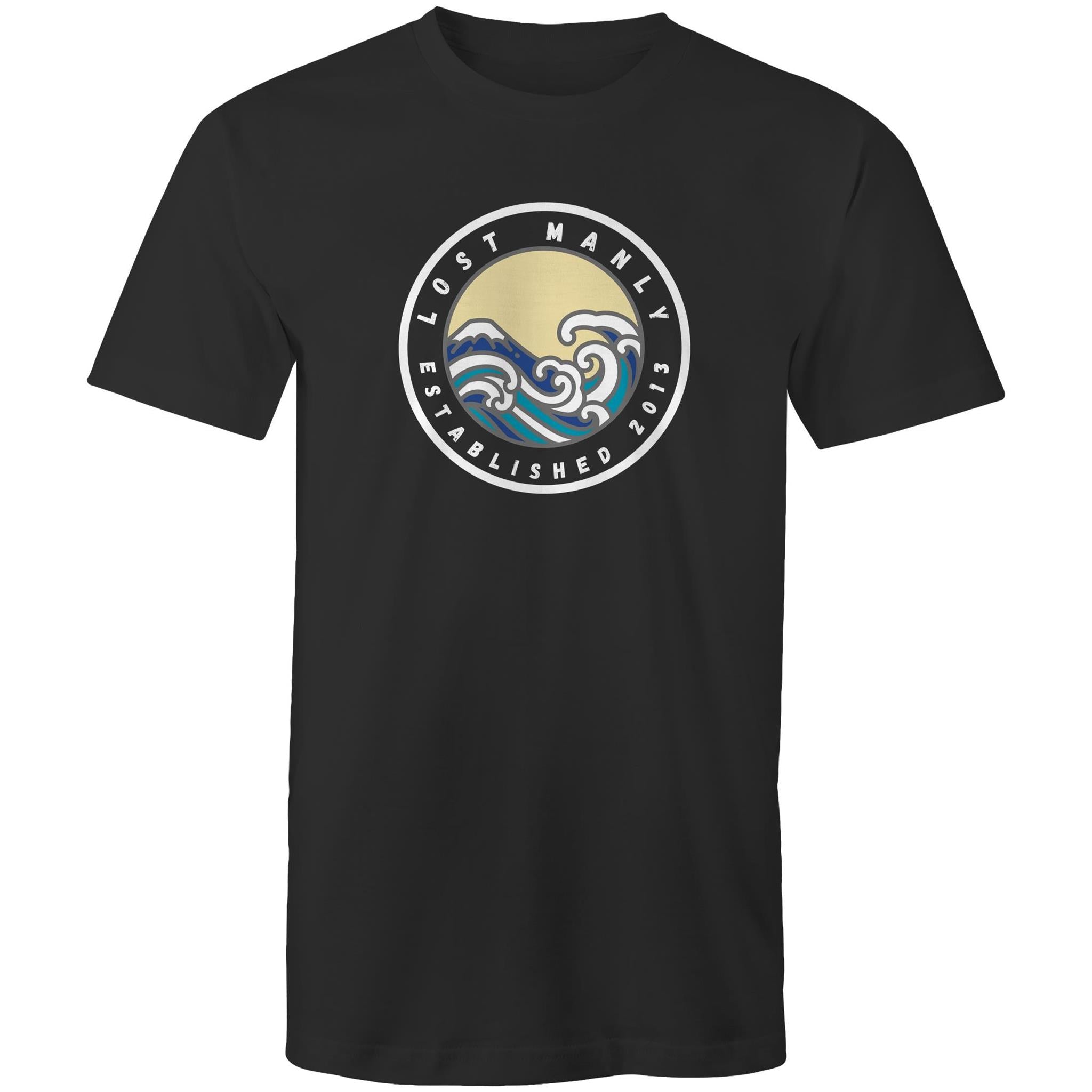 Lost Manly Northern Beaches Sydney Australia Printed Logo T-Shirt Ogo Merch