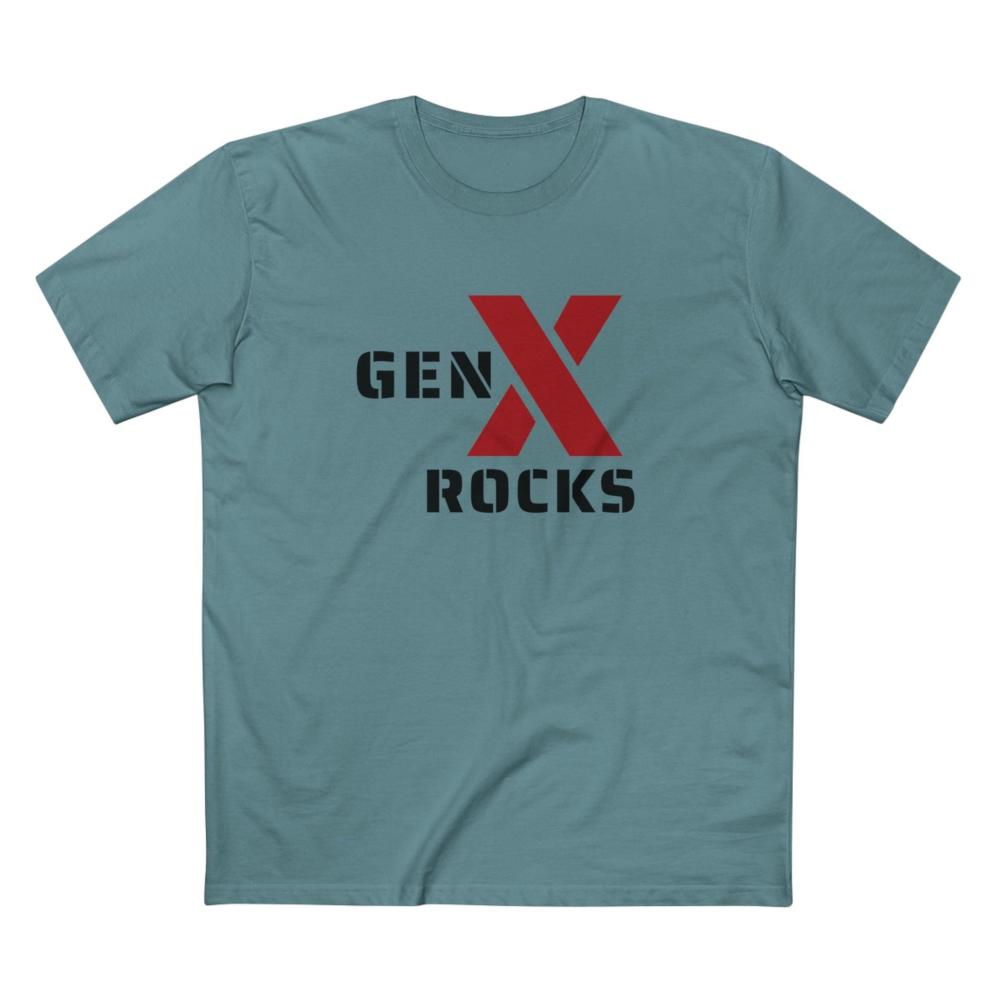 Gen X Rocks Graphic Tee - Nostalgic Gen X T-Shirt, Vintage Style Tee, Gift for Generation X, Casual Wear, Retro Shirt 