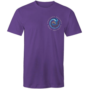 Northern Beaches Manly Australia small front logo silver font AS Colour Staple - Adult T-Shirt Ogo Merch