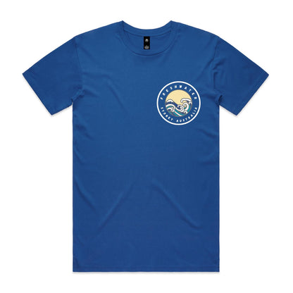 Freshwater Sydney Australia Double Logo Collection Comfy Cotton Tee - Lost Manly Shop