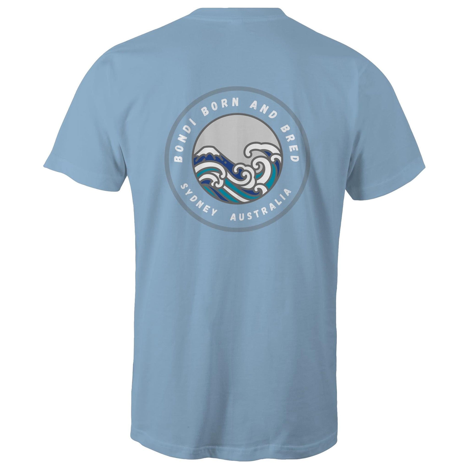 AS Colour Staple - Mens T-Shirt Bondi Born and Bred custom logo front and back (Copy) Ogo Merch