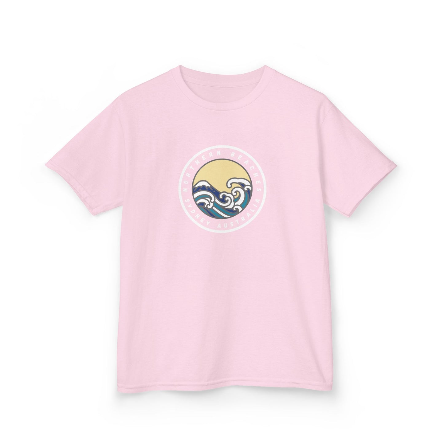 Ocean Wave Kids Cotton Tee – Northern Beaches logo