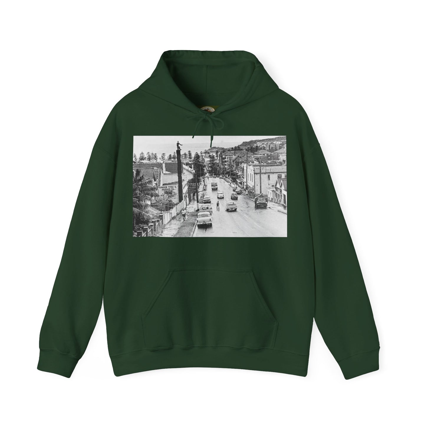 Lost Manly Custom Designed Vintage Print Hoodies - Front, Back or Both!