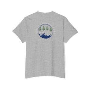 "The Westwood" Northern Beaches Manly Australia 2 different front/back Logos Heavy Cotton Pocket Tee Printify