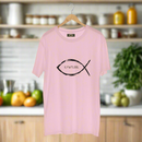 Christian Fish Acronym Adult Tee Printify
