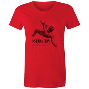 Women's Maple Tee Inspiration Print 
