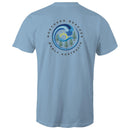 Northern Beaches Manly Australia front and back logo on AS Colour Staple Cotton Adult T-Shirt Ogo Merch