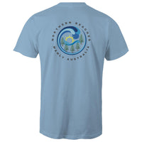 Northern Beaches Manly Australia front and back logo on AS Colour Staple Cotton Adult T-Shirt Ogo Merch