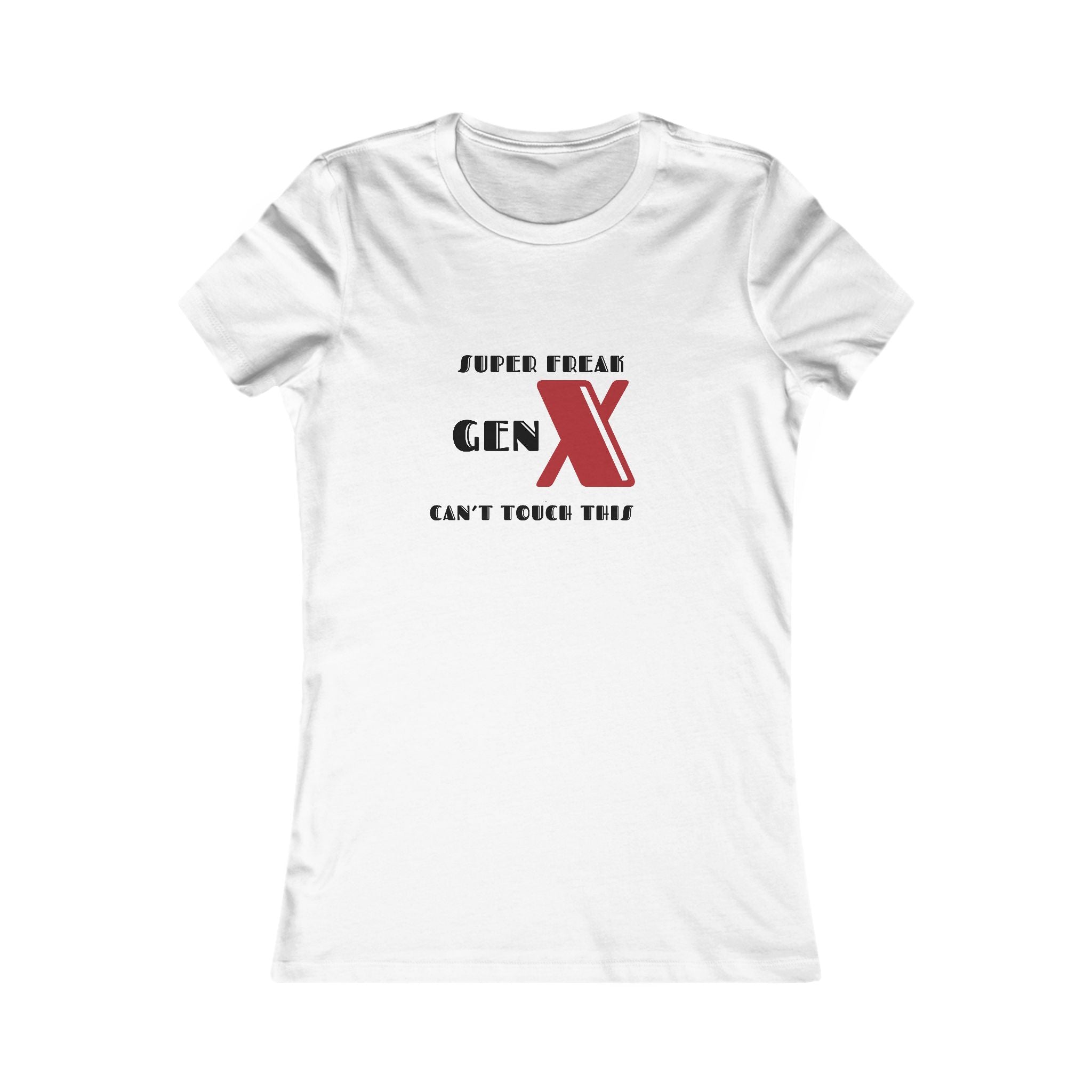 Gen X Super Freak Tee - Women's Favorite Graphic T-Shirt, Retro Style, Gift for Gen Xers, Funny T-Shirt, Birthday Gift, Comfortable [...] 