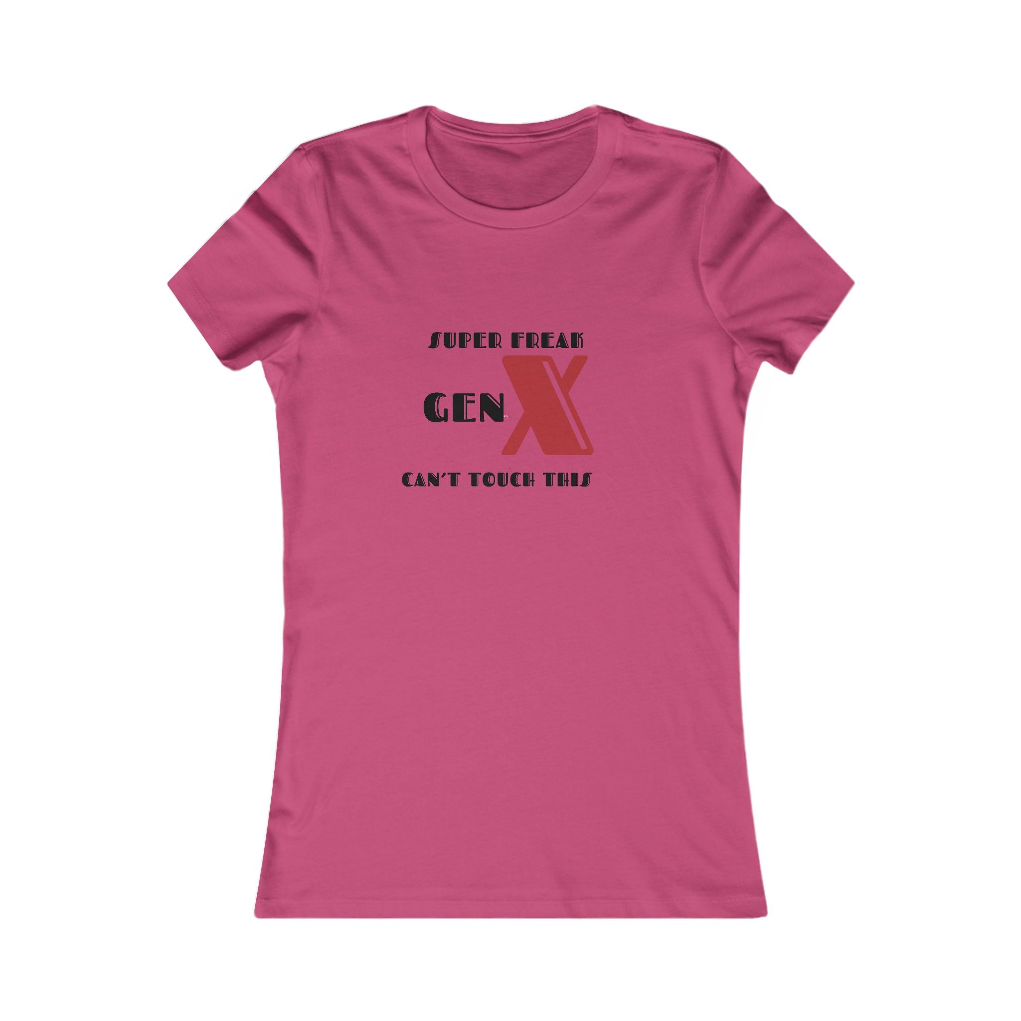 Gen X Super Freak Tee - Women's Favorite Graphic T-Shirt, Retro Style, Gift for Gen Xers, Funny T-Shirt, Birthday Gift, Comfortable [...] 