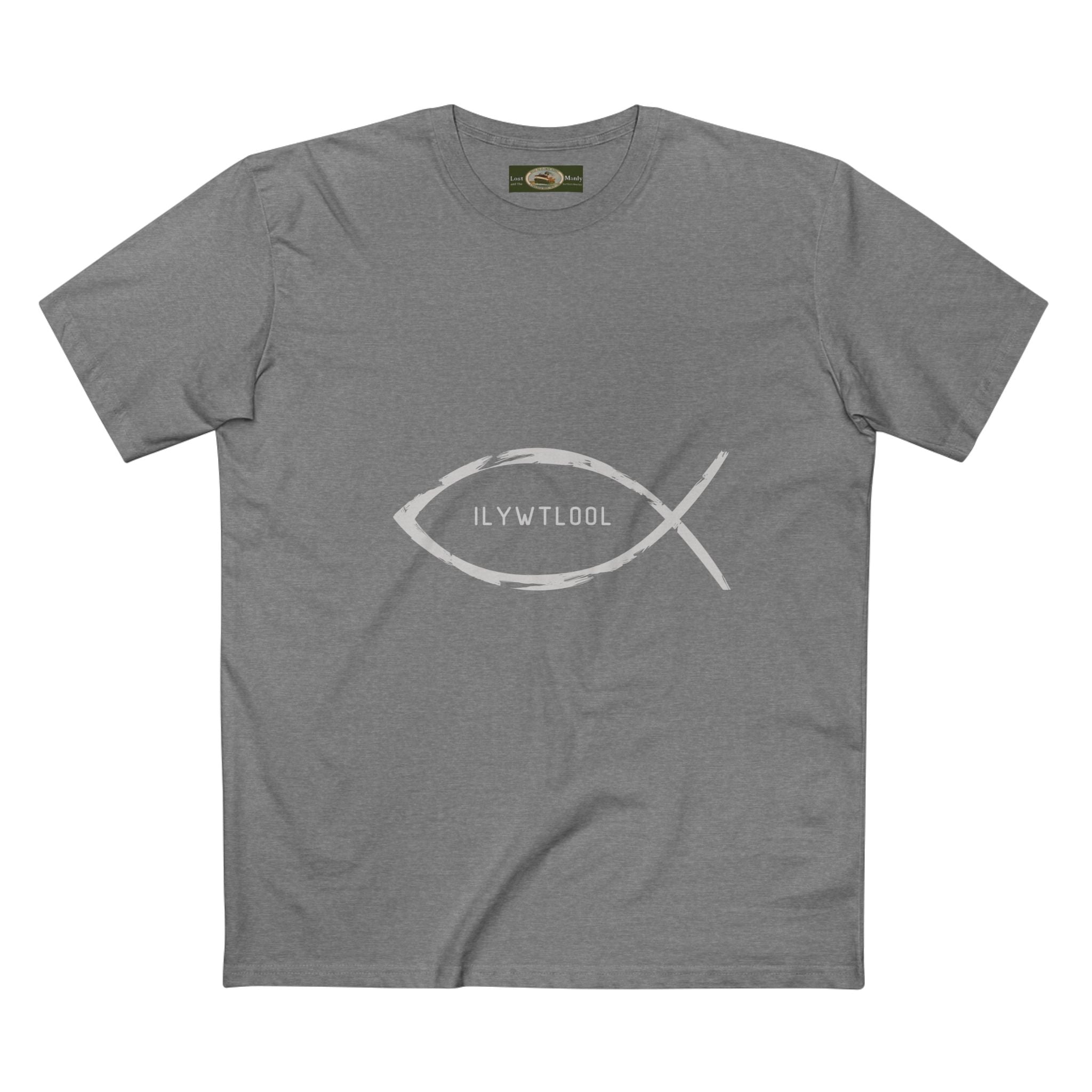 Christian Fish acronym (ILYWTLOOL) custom logo Printify