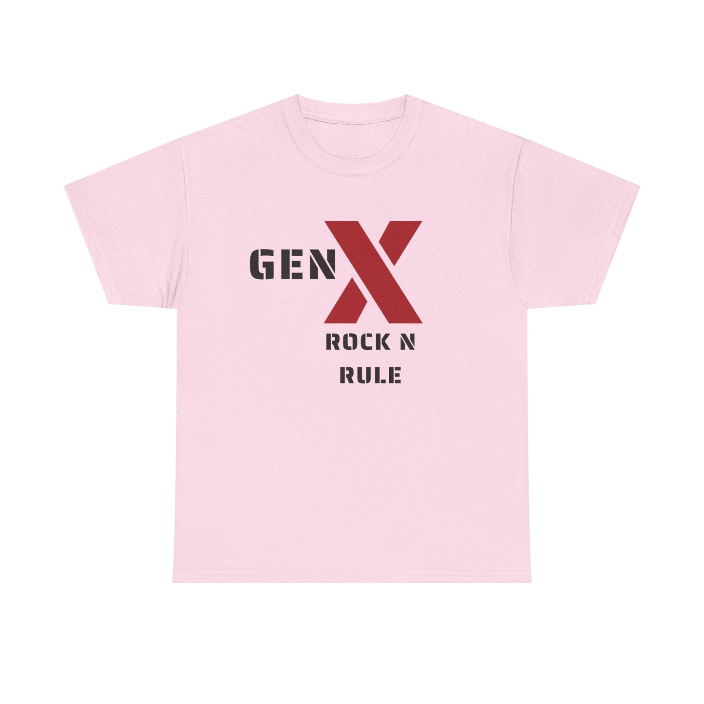 Gen X Rock N Rule Unisex Tee - Vintage Style Music T-Shirt, Casual Wear, Gift for Gen X, Music Lovers, Nostalgia Apparel 