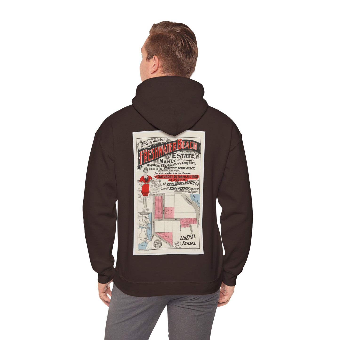 Freshwater Beach Vintage Hoodie