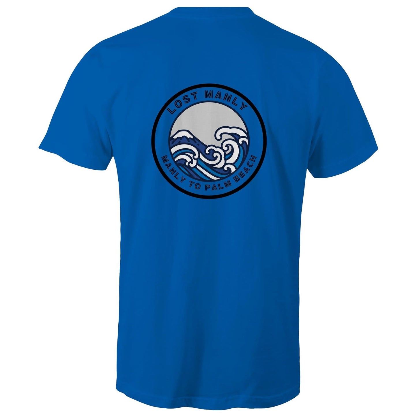 Lost Manly Northern Beaches Sydney Australia Printed Logo T-Shirt Ogo Merch