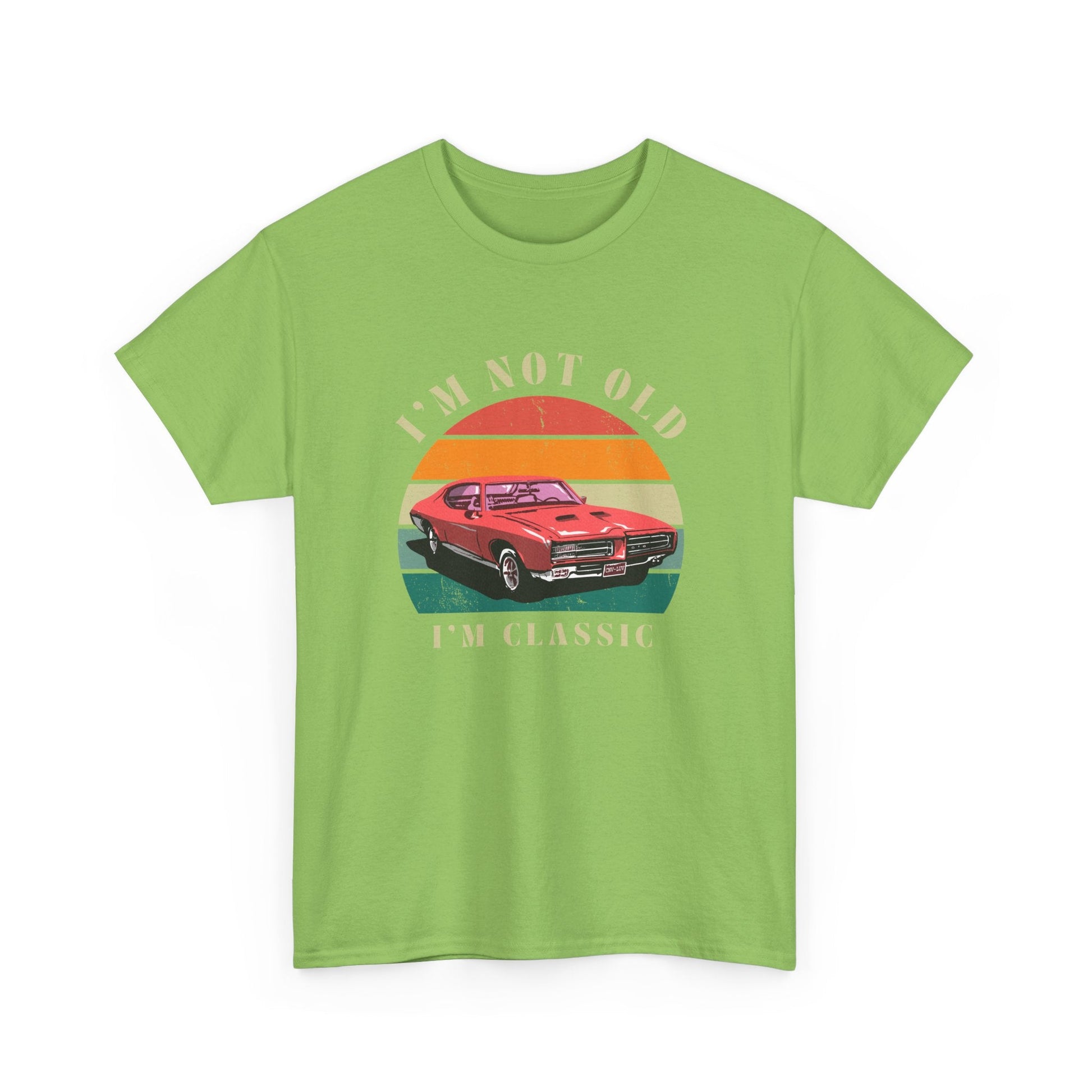 Vintage Car Lover Tee - I'm Not Old I'm Classic T-Shirt 
