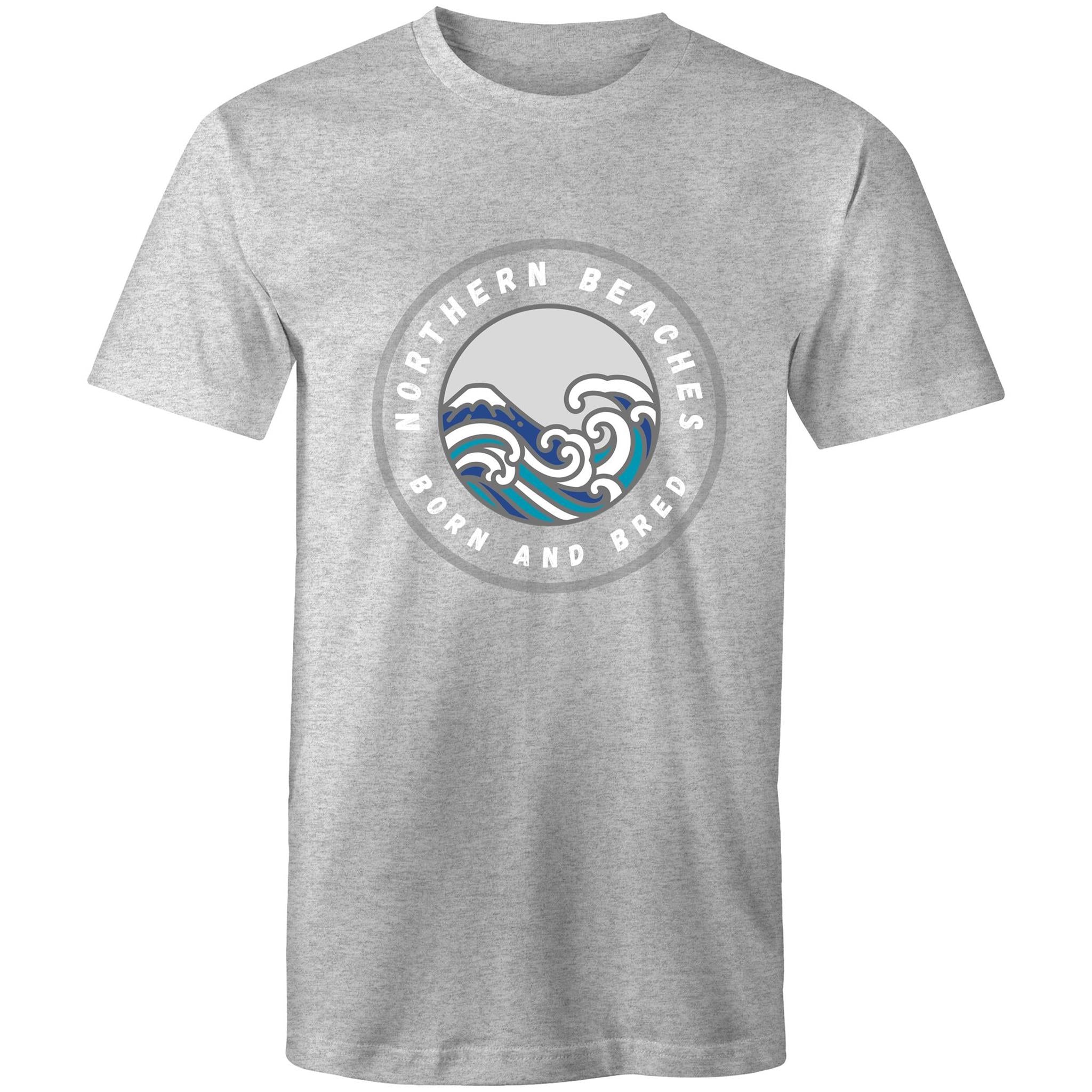Northern Beaches Born and Bred custom logo printed on AS Colour Staple - Mens T-Shirt 