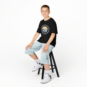 Ocean Wave Kids Cotton Tee – Northern Beaches logo 