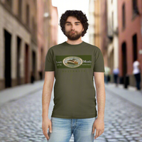 Faded T-Shirt Manly Ferries South Steyne LM Logo - Lost Manly Shop
