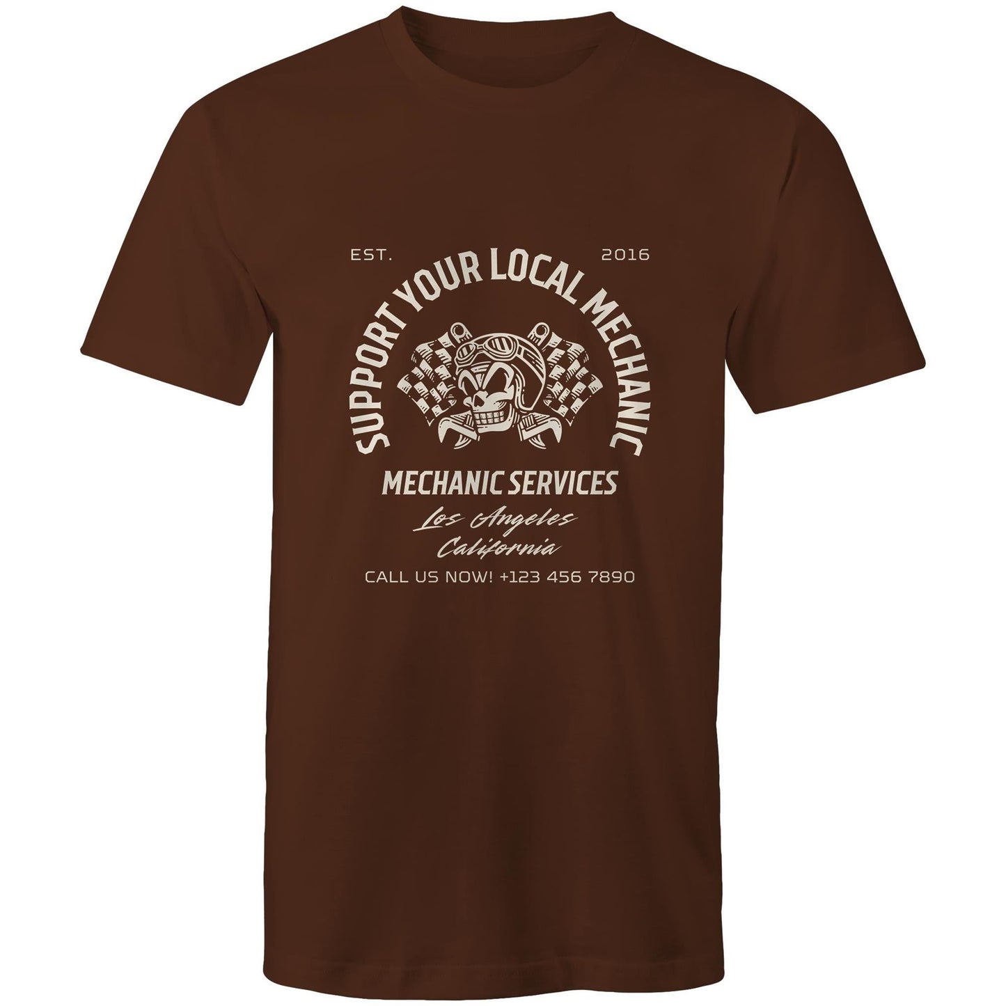 T-Shirt Support your Local Mechanic 