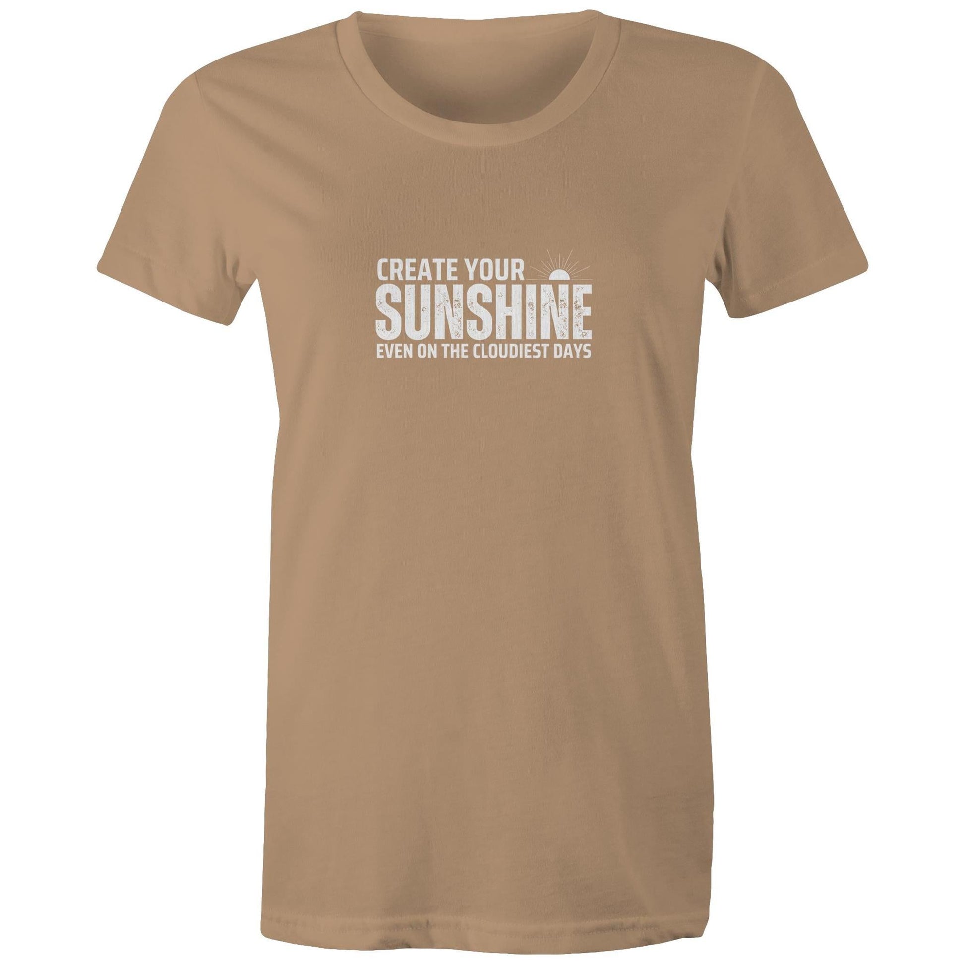 Maple Tee Create your Sunshine Print 