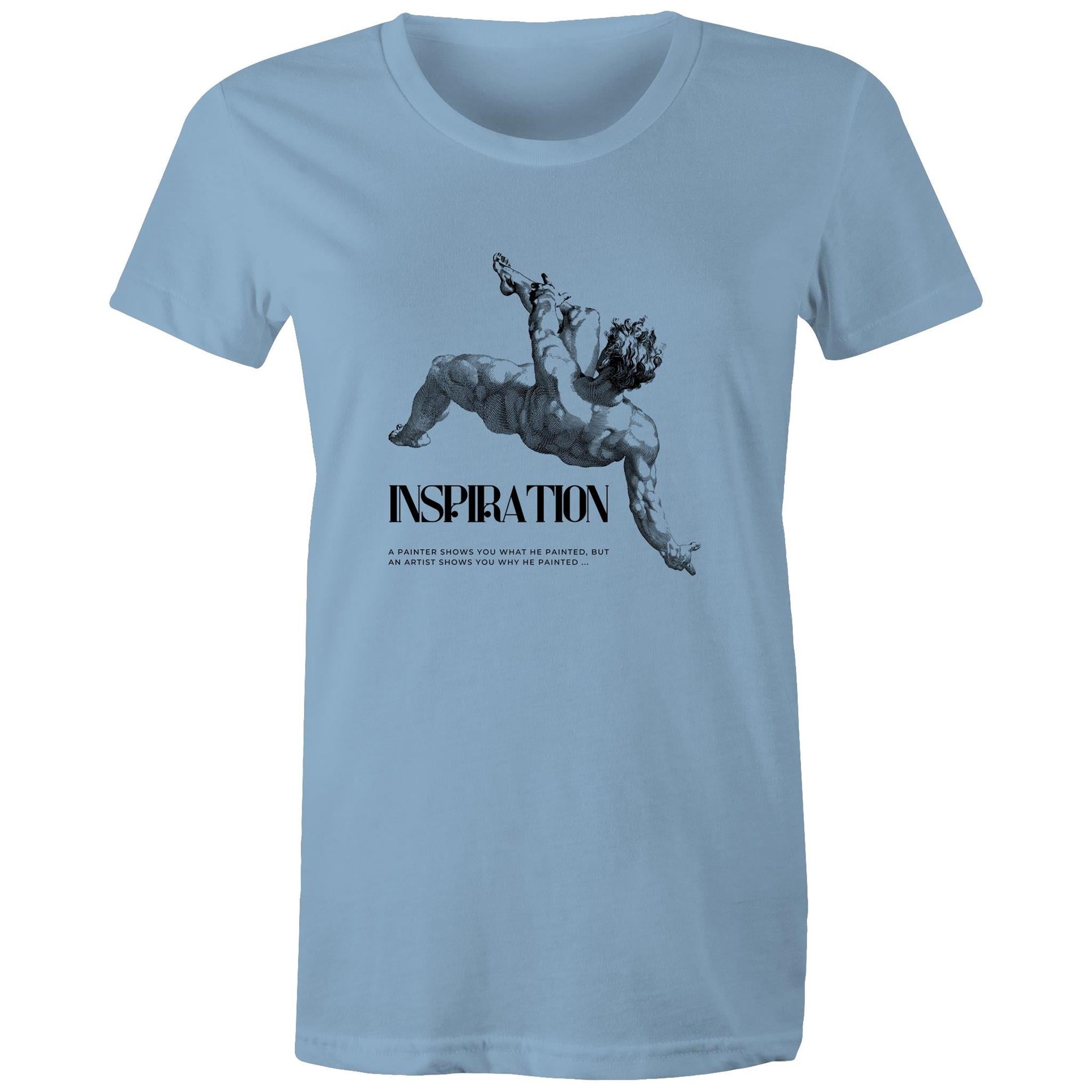 Women's Maple Tee Inspiration Print 