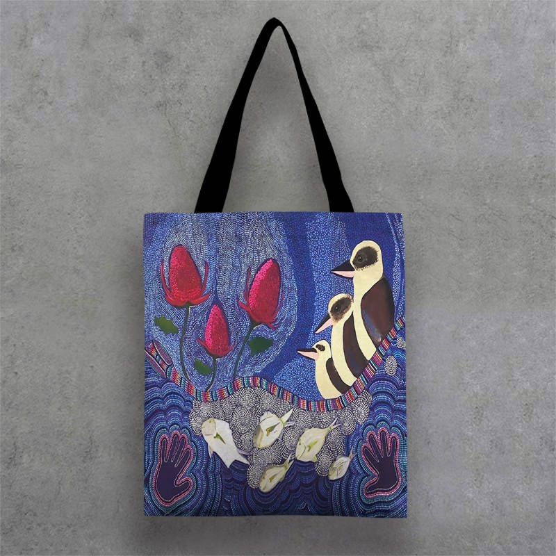 Colourful Canvas Totes Sydney By the Sea Art Designs Customisation - Lost Manly Shop
