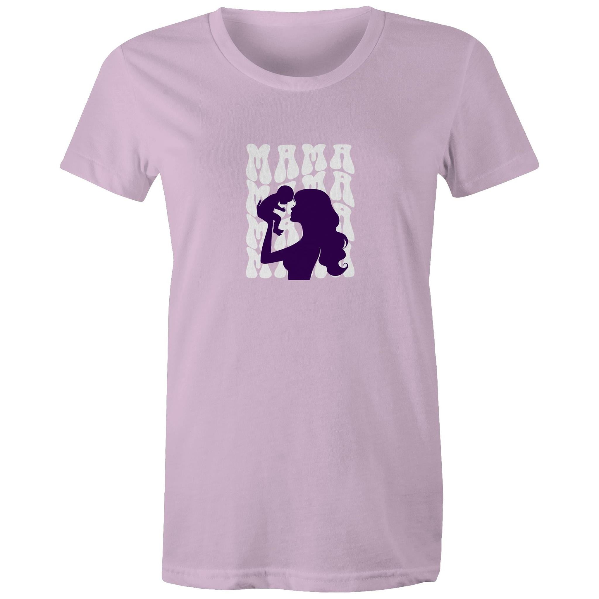 Women's Maple Tee Mama Print 