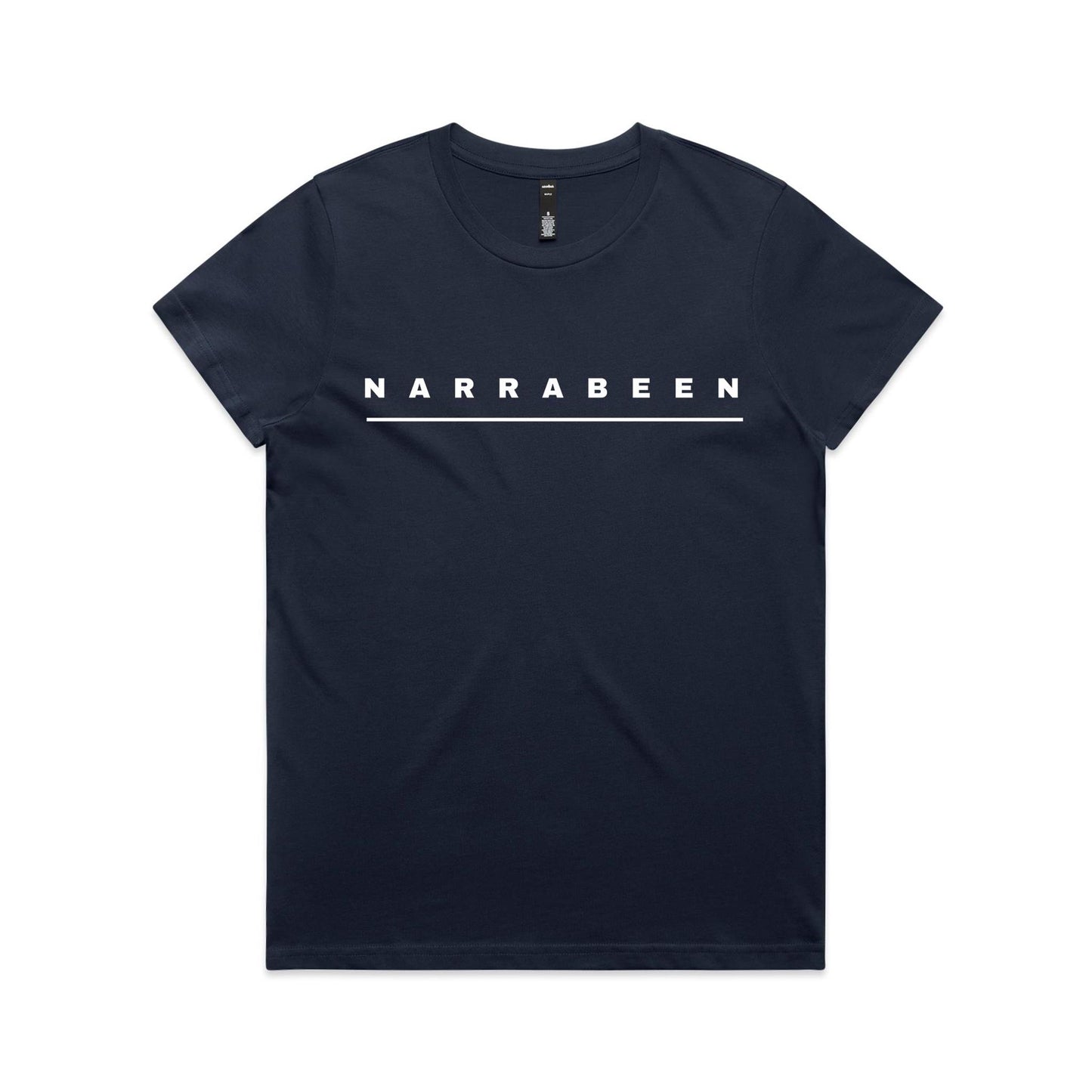 Lost Manly custom logo Narrabeen edition AS Colour Women's Maple Tee - Lost Manly Shop