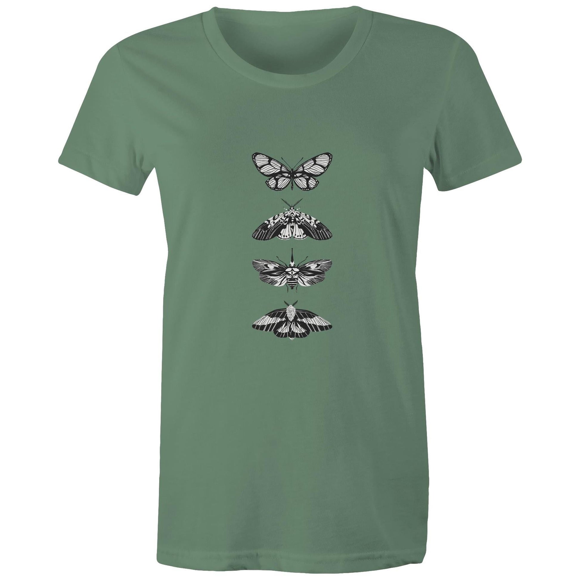 Women's Maple Tee Butterflies 