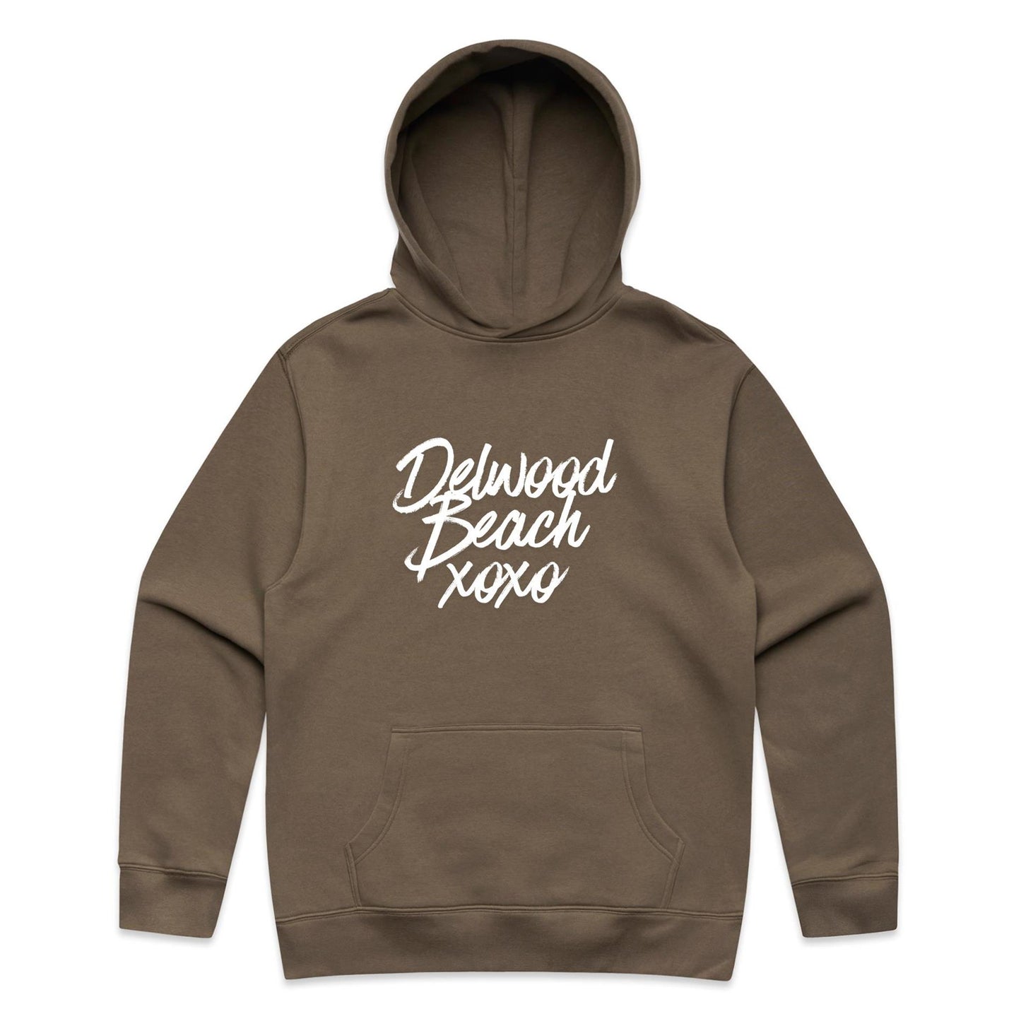 Lost Manly Relax Hood Delwood Beach xoxo custom logo edition - Lost Manly Shop