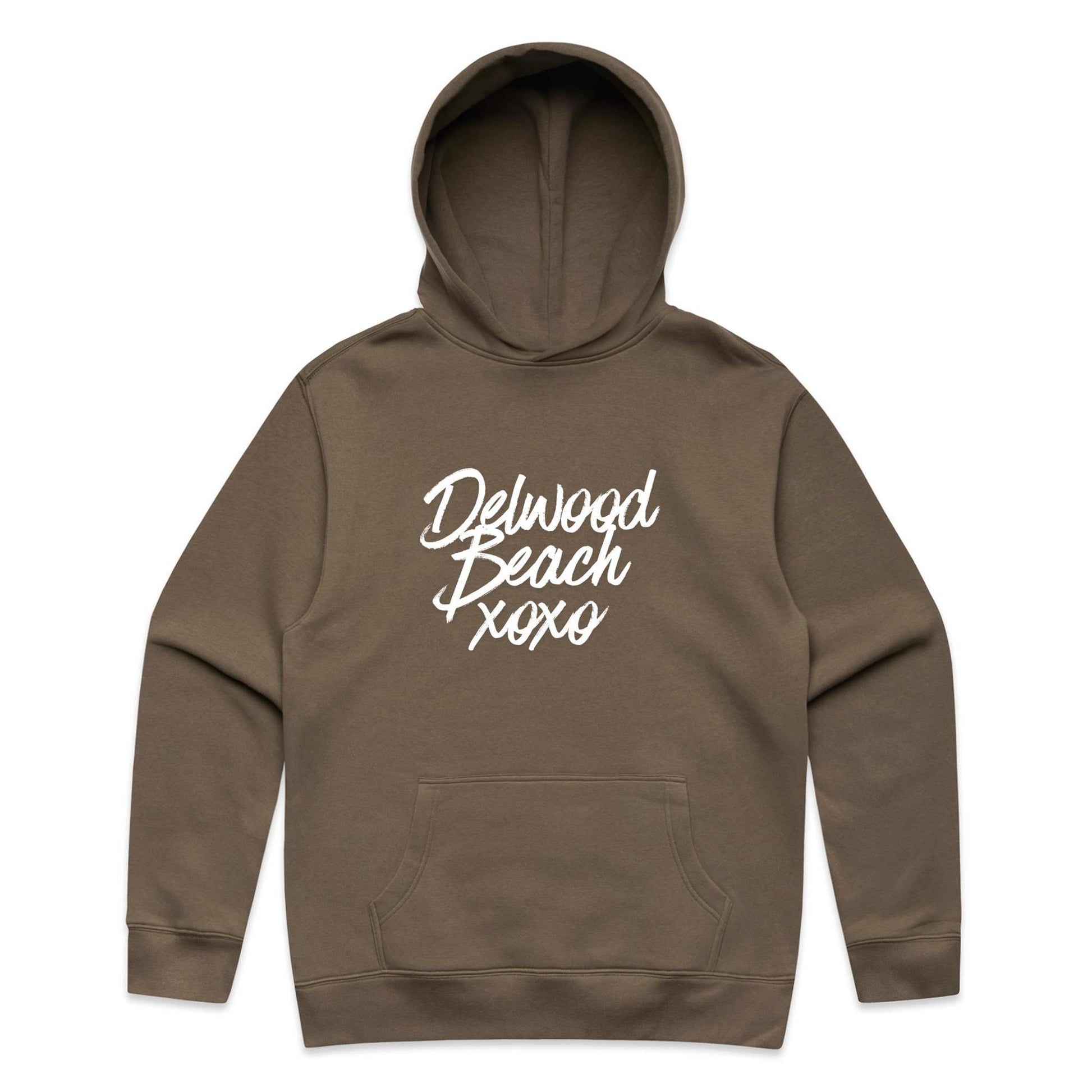 Lost Manly Relax Hood Delwood Beach xoxo custom logo edition - Lost Manly Shop