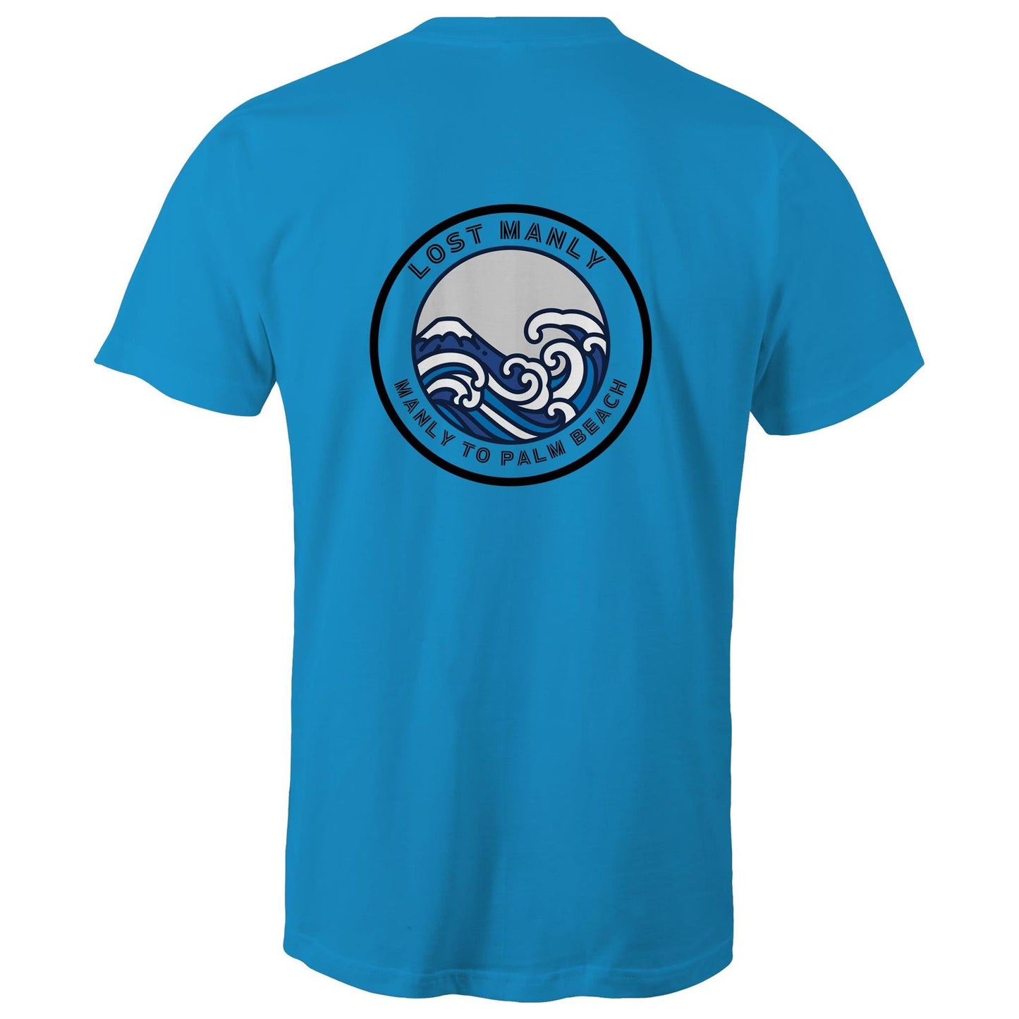 Lost Manly Northern Beaches Sydney Australia Printed Logo T-Shirt Ogo Merch